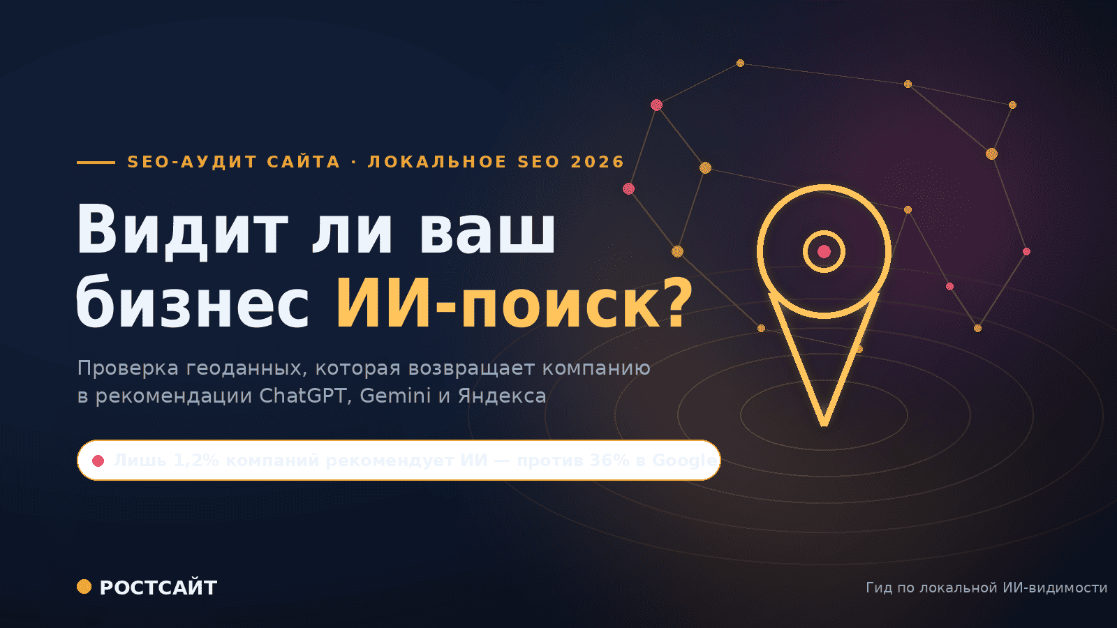 SEO-аудит сайта: как наладить геолокацию на ИИ-поиск 2027