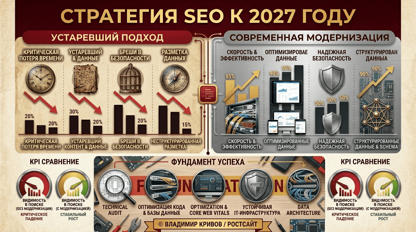Без обновления сайта к 2027 году SEO потеряет эффективность: что делать